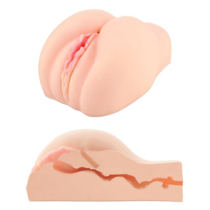 Masturbator 2 otwory pupa cipka wagina anal duży - obrazek 6