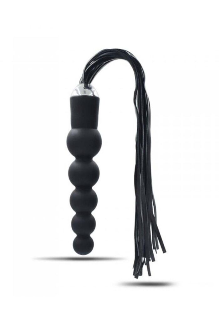 Penetrator dildo analne z batem do chłosty 19cm