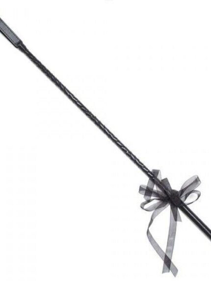 Pejcz-Frustino Ribbon Horse Whip black