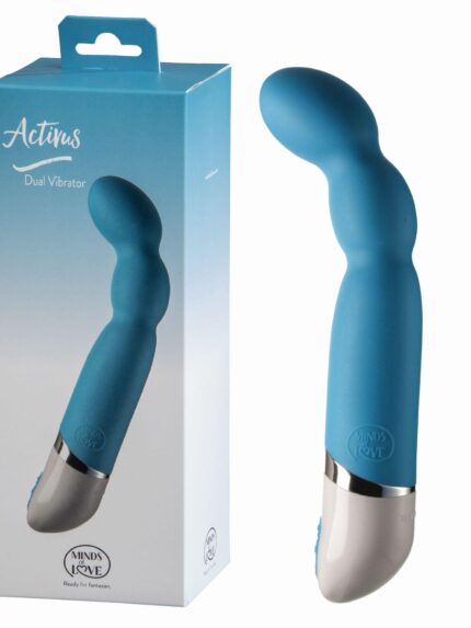MINDS of LOVE Activus Dual Vibrator blue