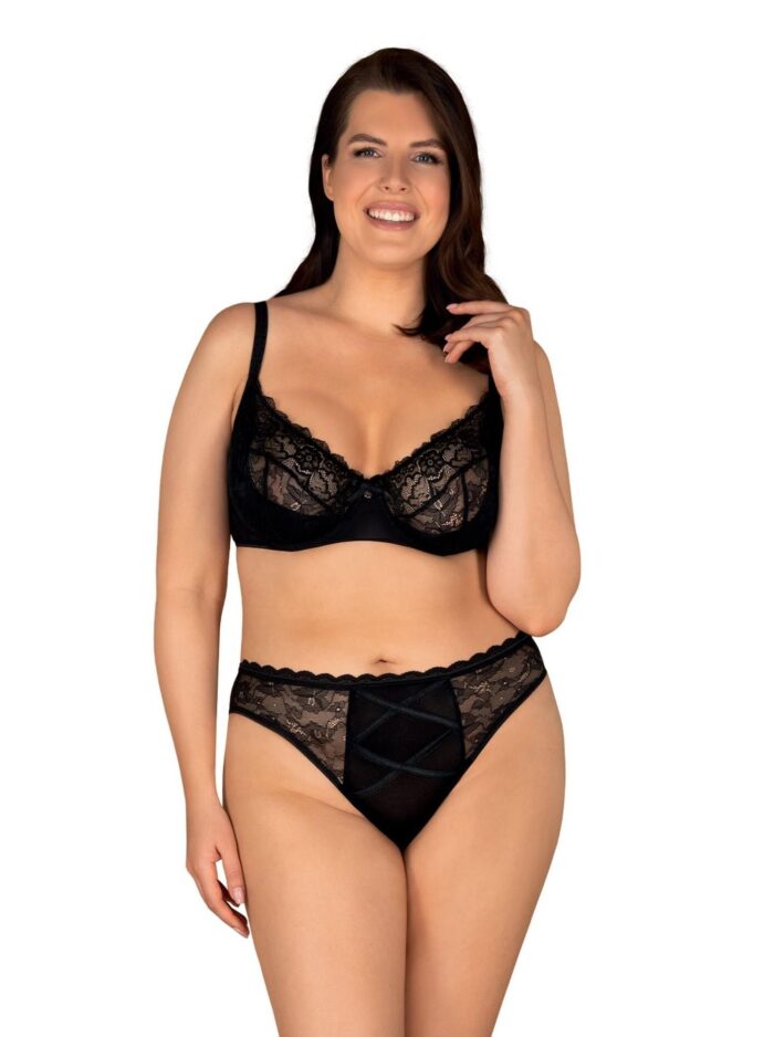 Biustonosz figi sex komplet obsessive laurise xxl