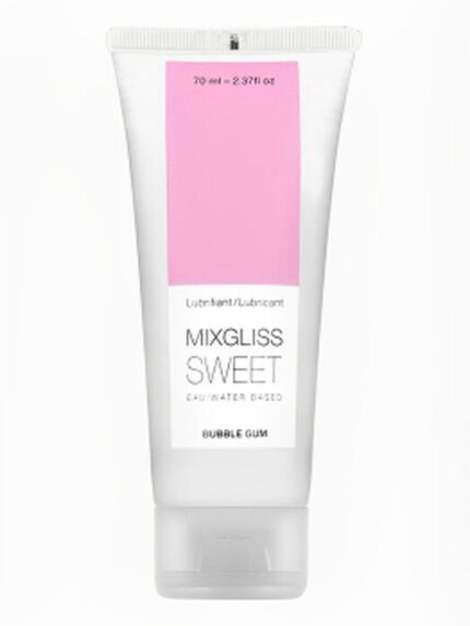 WATER-BASED MIXGLISS - SWEET BUBBLE GUM 70 ML