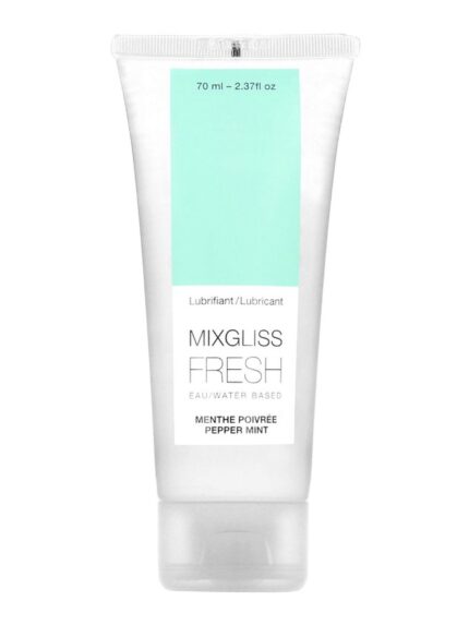 WATER-BASED MIXGLISS - FRESH PEPPER MINT 70 ML