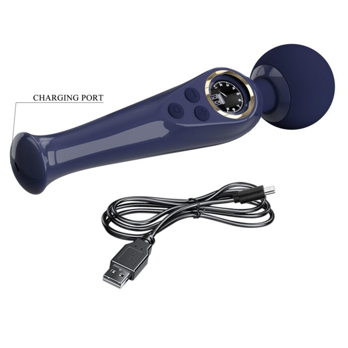 PRETTY LOVE - Skyler Blue, 10 vibration functions 9 speed levels - obrazek 11