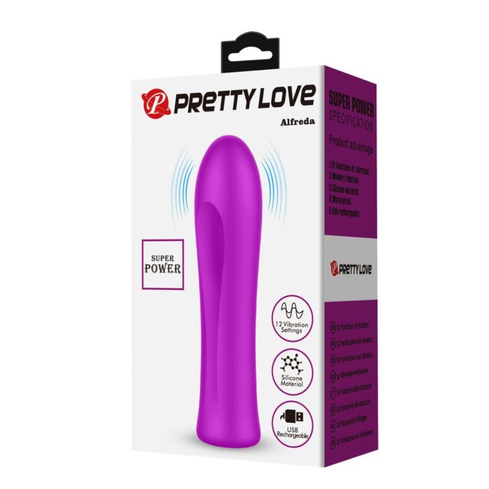 PRETTY LOVE - Alfreda Purple, Memory function 12 vibration functions - obrazek 10