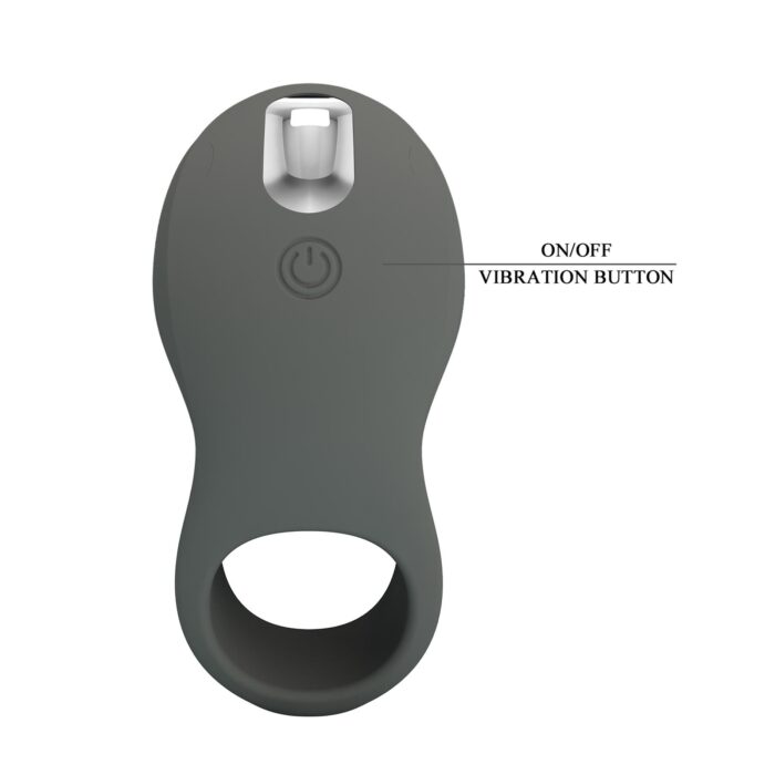 Pierścień na penisa PRETTY LOVE - Master ring, 7 vibration functions, Memory function - obrazek 7