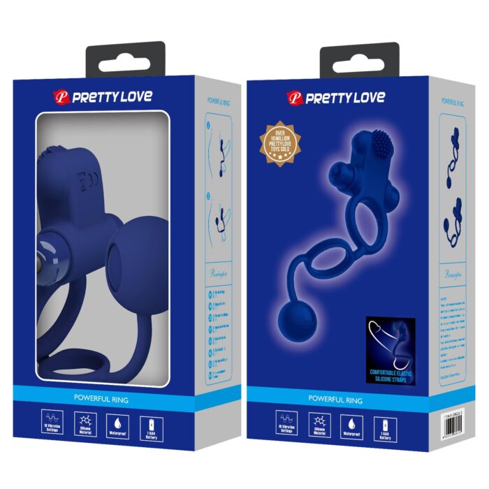 PRETTY LOVE - Powerful ring, 10 vibration functions - obrazek 11