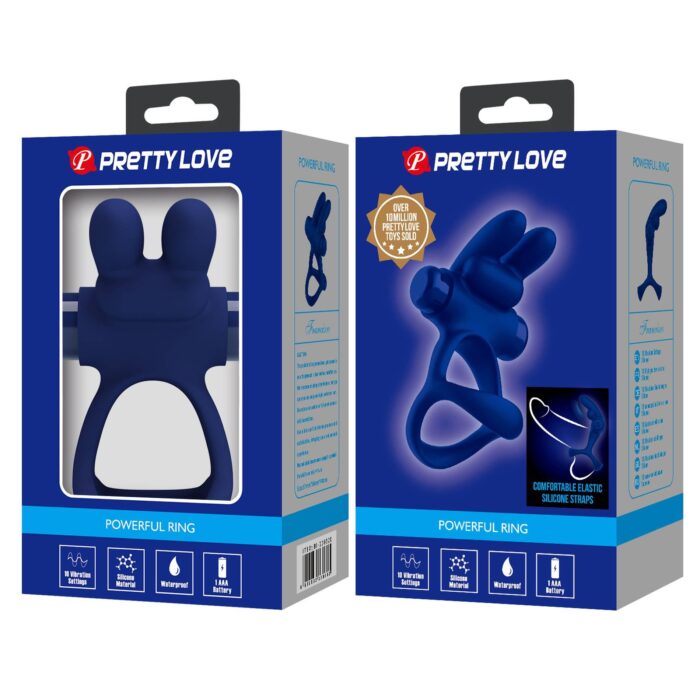 PRETTY LOVE - Powerful ring, 10 vibration functions - obrazek 11