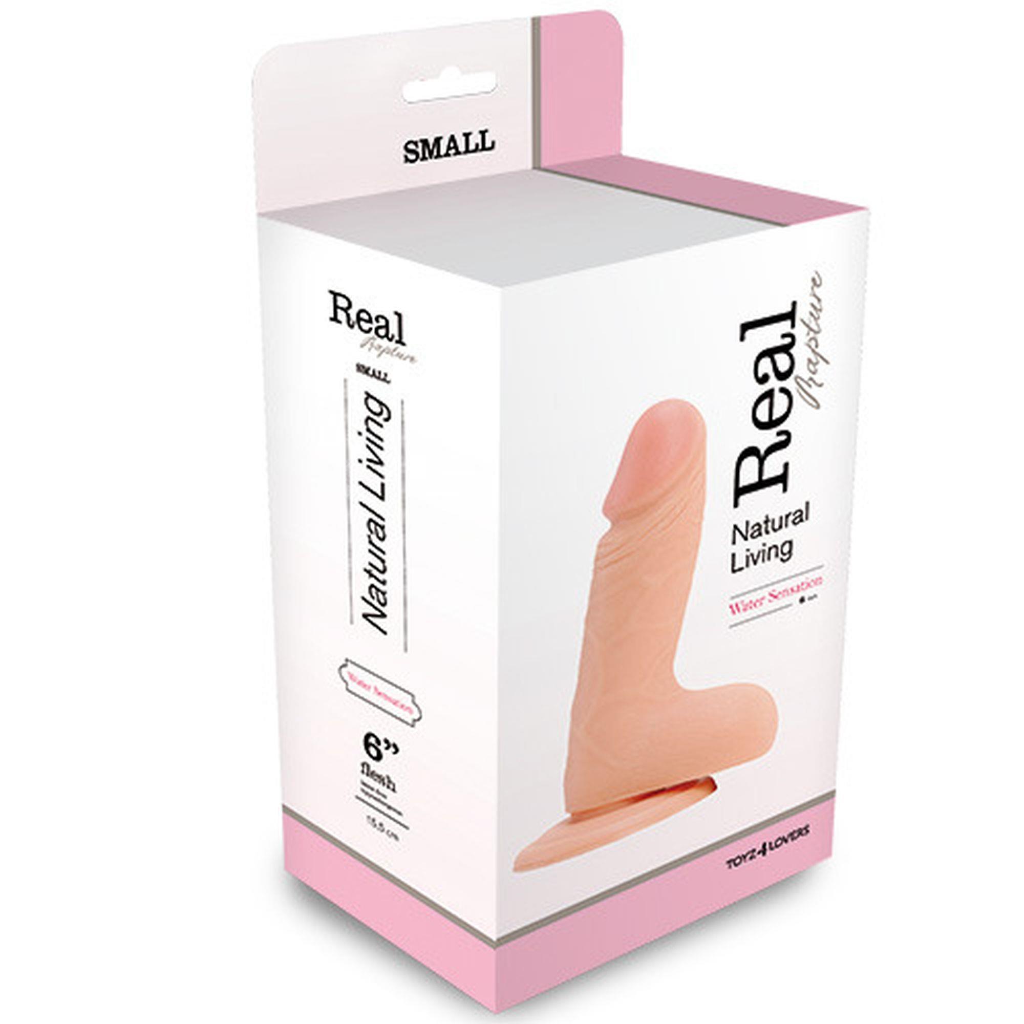 1107202568717245a4b54.jpeg Penis członek realistyczne dildo z przyssawką 17cm - obrazek 1