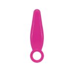 Mały korek analny z pętlą na palec mini sex plug - obrazek 3