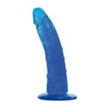 Żelowy naturalny penis dildo członek erotyka 18cm - obrazek 3