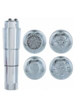 Masażer łechtaczki mini wibrator z nakładkami sex - obrazek 3