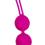 Kulki podwójne orgazmowe z teksturą waginalne sex