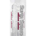 Elastyczna nakładka na penisa wydłuża stymuluje