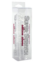 Elastyczna nakładka na penisa wydłuża stymuluje