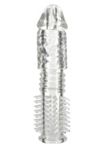 Elastyczna nakładka na penisa wydłuża stymuluje - obrazek 4