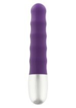 Wibrator-DISCRETION VIBE RIBBED PURPLE - obrazek 3