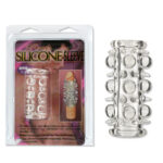 Stymulująca kobiety żelowa sex nakładka na penisa