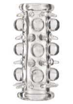 Stymulująca kobiety żelowa sex nakładka na penisa - obrazek 3