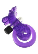 Pierścień-COCK&BALL RING BUTTERFLY JELLY VIBE - obrazek 5