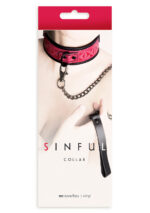 Wiązania-SINFUL COLLAR PINK - obrazek 4