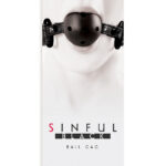 Knebel-SINFUL BALL GAG BLACK