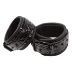 Kajdanki-SINFUL WRIST CUFFS BLACK
