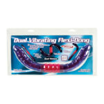 Wibrator-DUAL VIBRATING FLEXI-DONG PURPLE - obrazek 5