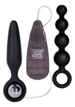 Plug/vibr-BOOTY CALL BOOTY VIBRO KIT BLACK - obrazek 3