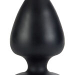 Gruby plug analny zatyczka korek czarny silikonowy