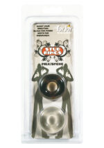 2 pierścienie erekcyjne na penisa jądra silikon - obrazek 3