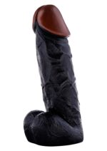 Dildo czarne realistyczny penis sex członek 20cm - obrazek 3