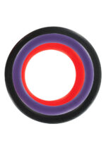 Zestaw 3 kolorowe silikonowe pierścienie na penisa - obrazek 7