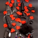 10 elementów zestaw bondage bdsm akcesoria erotyka