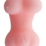 Tors ciało z piersiami biustem cipka z teksturą