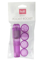 Mini stymulator łechtaczki masażer z nakładkami