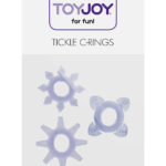 3 pierścienie na penisa z kolcami wypustkami sex