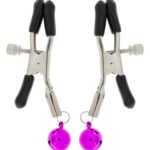 Metalowe zaciski na sutki z dzwoneczkami bdsm sex