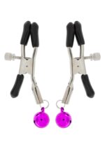 Metalowe zaciski na sutki z dzwoneczkami bdsm sex