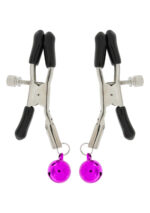 Metalowe zaciski na sutki z dzwoneczkami bdsm sex - obrazek 3