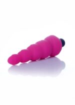 Stożkowy kulkowy korek analny silikonowy sex 14cm - obrazek 4