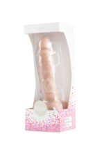 Członek penis dildo żyły jądra przyssawka sex 18cm