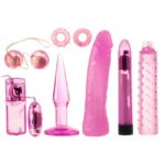Wibrator dildo korek kulki super zestaw akcesoria - obrazek 3