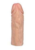 Wydłużająca sex nakładka z cyberskóry na penisa - obrazek 8