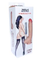 Dildo penis z cyberskóry naturalny 7trybów 25cm - obrazek 4