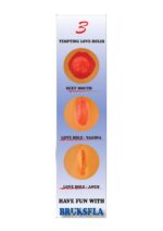 Miłosna lalka erotyczna nadmuchiwana 3 sex dziury - obrazek 4