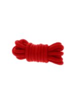 Wiązania-BONDAGE ROPE 3 METER RED - obrazek 6