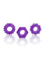 Pierścień-REVERSIBLE RING SET PURPLE - obrazek 3