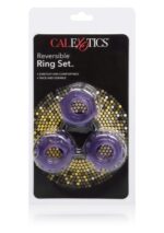 Pierścień-REVERSIBLE RING SET PURPLE - obrazek 5