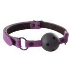 Knebel-LUST BONDAGE BALL GAG PURPLE